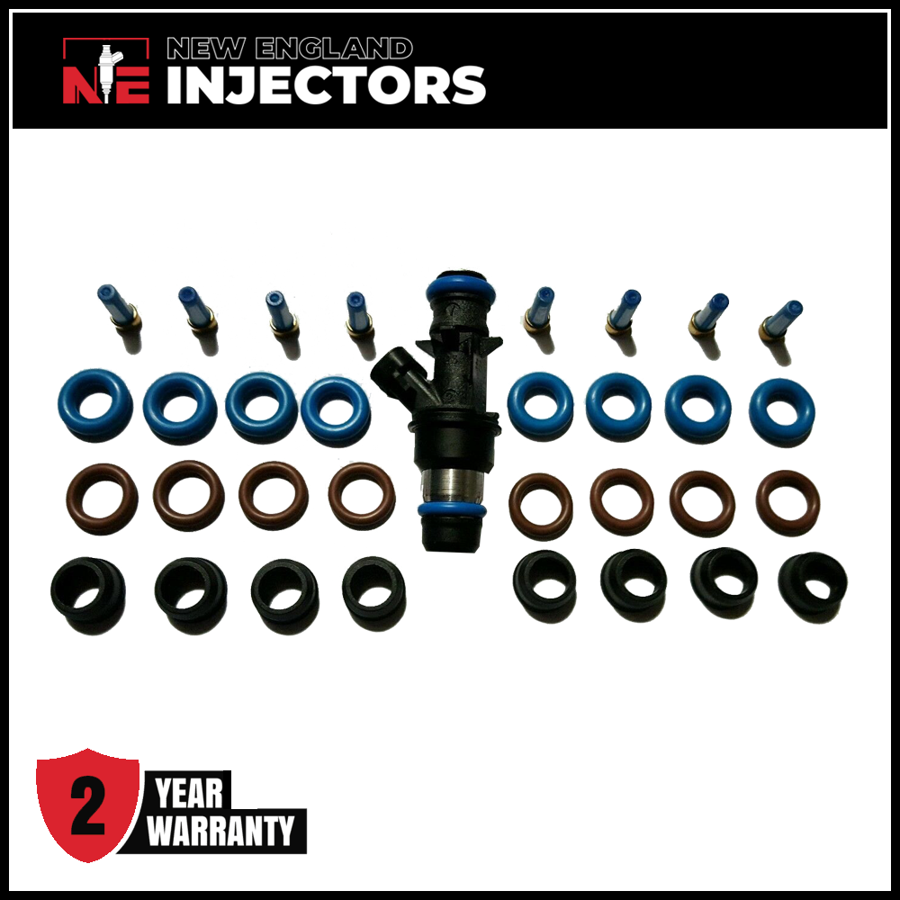 Fuel Injector Rebuild Kit Orings Filters Pintle V8 Mercury Mercruiser