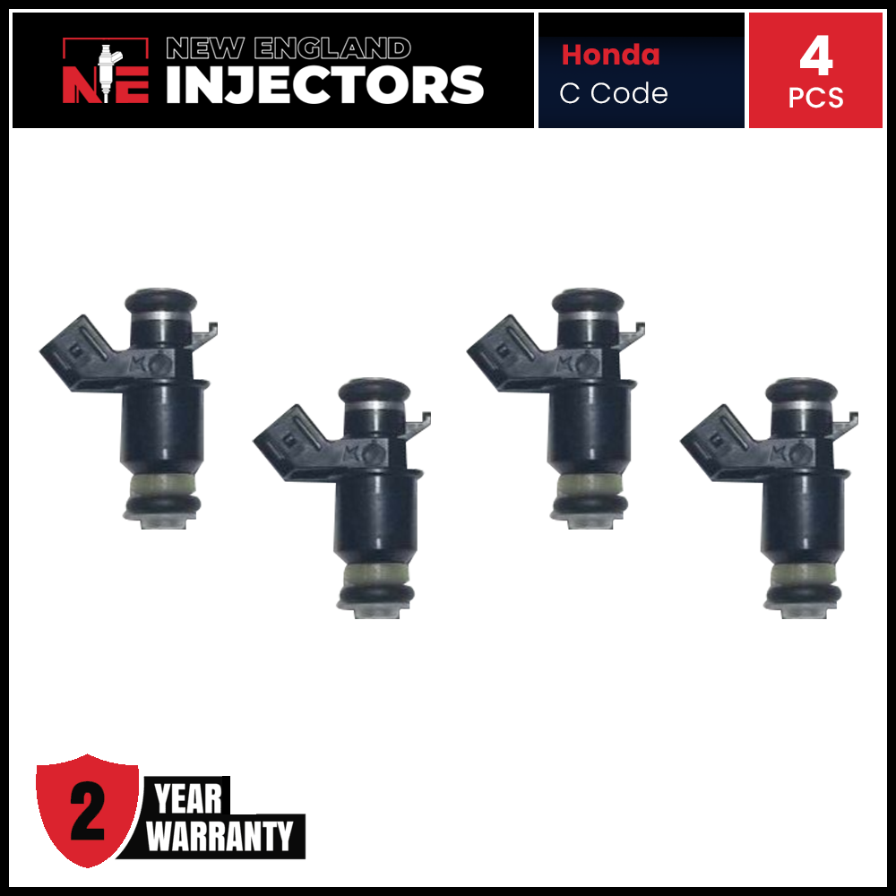 OEM Keihin C Code Fuel Injector Set of 4 0105 Honda Civic 1.7LD17A1 D