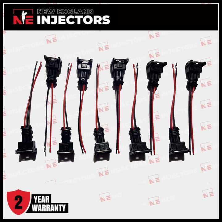 EV1 Injector Pigtails Set x10 | New England Injectors