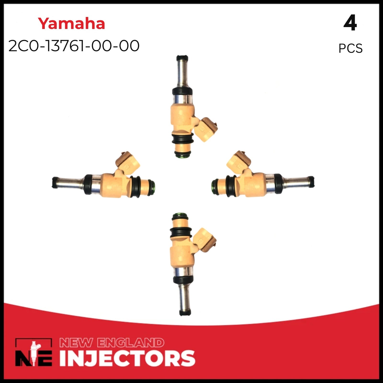 Yamaha fuel injectors 4 PCS